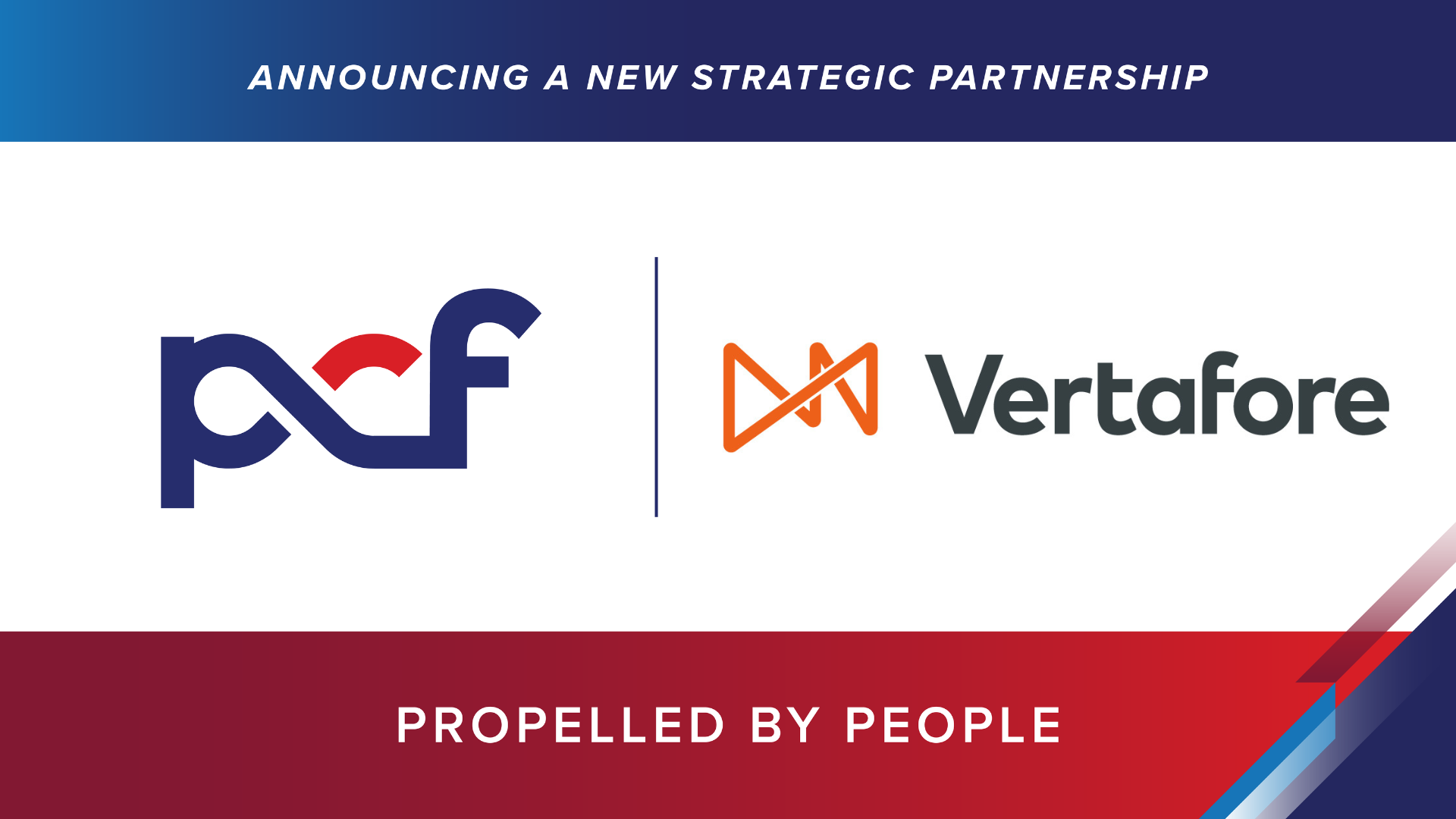 PCF Insurance Services, (now Trucordia) announces agreement with Vertafore®